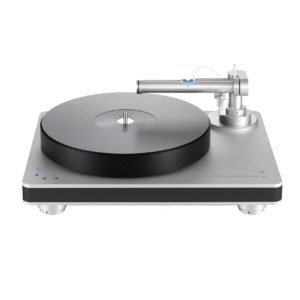 Clearaudio CAU-TP062/S Performance DC with Tangential Armboard Turntable (silver base, black trim)