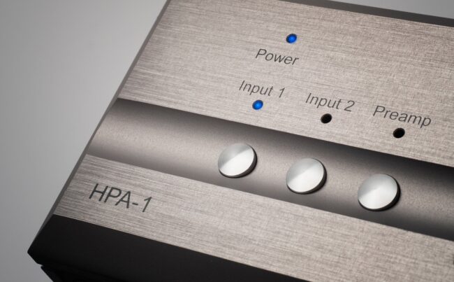 Pass Labs HPA-1 buttons