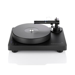 Clearaudio CAU-TP062/B/B Performance DC with Tangential Armboard Turntable (black base and trim)