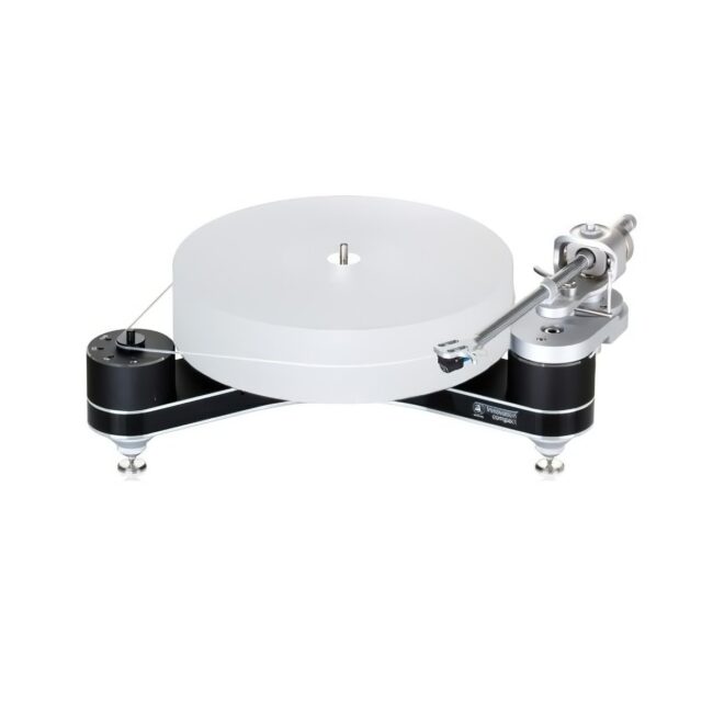 Clearaudio CAU-TT029 Innovation Compact Turntable - Deck Only (black base, acrylic platter, silver parts)