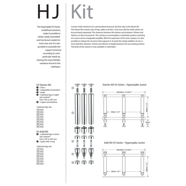 Solidsteel Hyperspike HJ Add Kit (Legs)