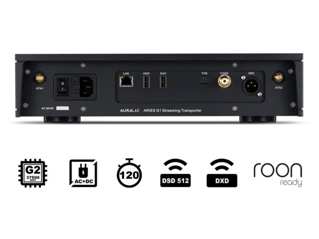 Auralic ARIES G1 Wireless Streaming Transporter Back