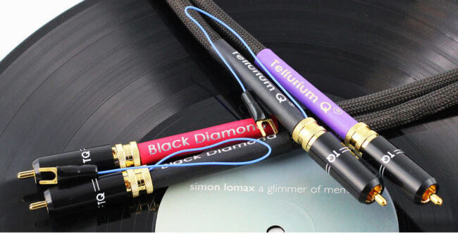 Tellurium Q Black Diamond Tone Arm RCA Cable (1m) Phono 1