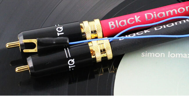 Tellurium Q Black Diamond Tone Arm RCA Cable (1m) Phono 2