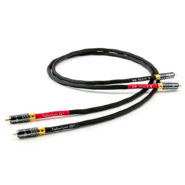 Tellurium Q Black II RCA Interconnect Cable 3