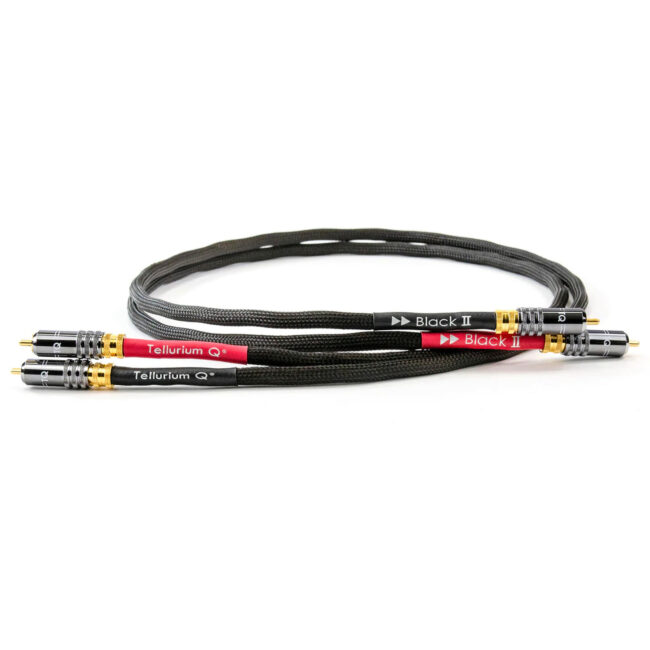 Tellurium Q Black II RCA Interconnect Cable 2
