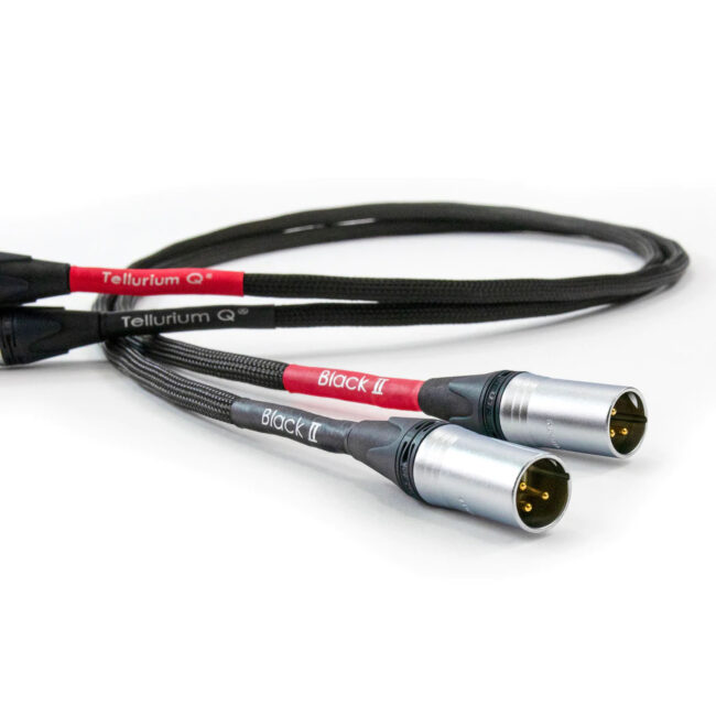 Tellurium Q Black II XLR Interconnect Cable Product Closer