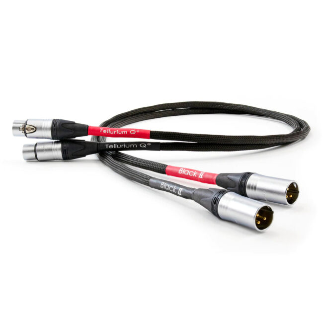 Tellurium Q Black II XLR Interconnect Cable Product