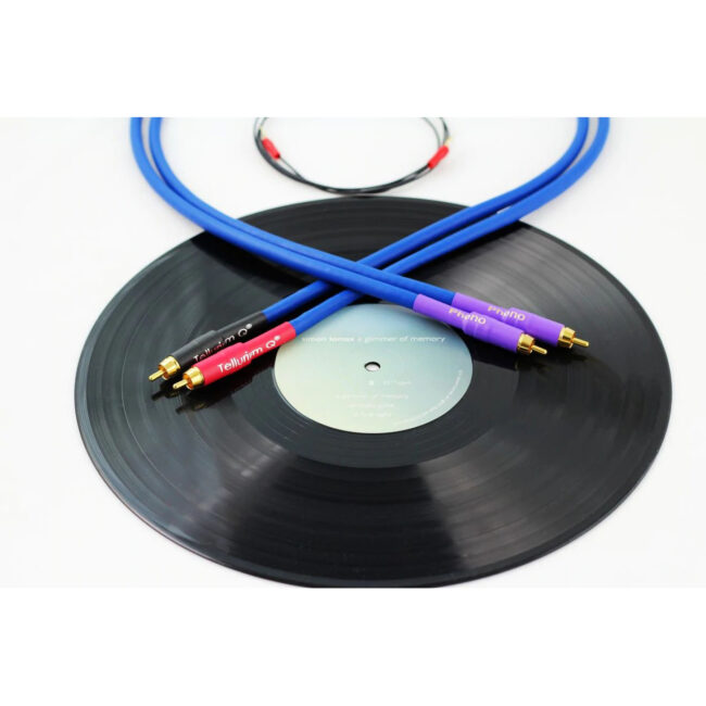 Tellurium Q Blue Tone Arm RCA-RCA Cable (1m) Top