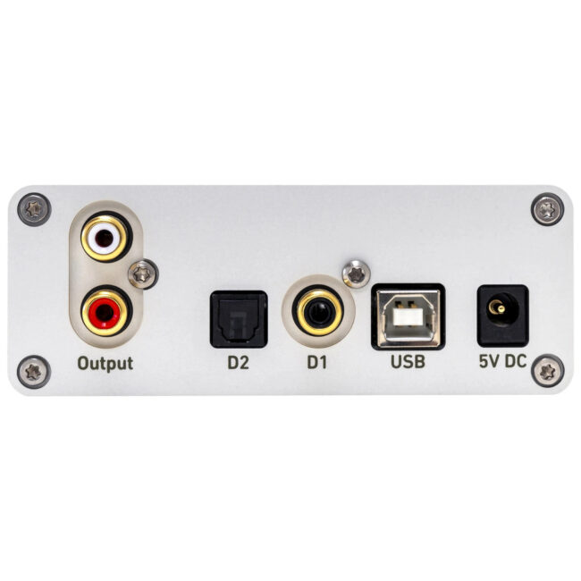 Lindemann USB-DAC -USB DAC/Headphone Amp Back View