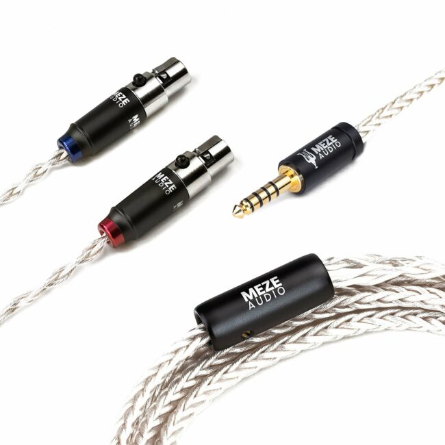 Meze Audio Balanced Silver Plated PCUHD Upgrade Cable for Elite and Empyrean BALANCED 4.4 mm - 1.3 m (4.2 ft)