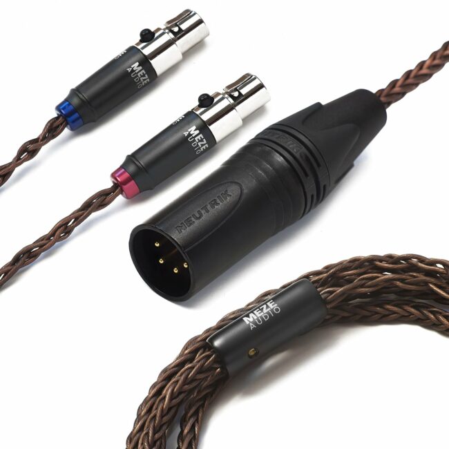 Meze Audio Balanced Copper PCUHD Upgrade Cable for Elite and Empyrean BALANCED 4 pin XLR - 2.5 m (8.2 ft)