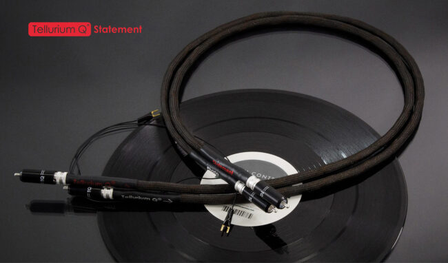Tellurium Q Statement Tone Arm RCA Cable (1m) Phono 2