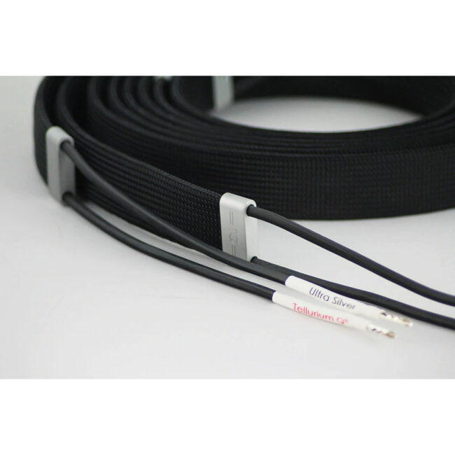 Tellurium Q Ultra Silver Speaker Cable 2.5m Bananaor SpadeCable