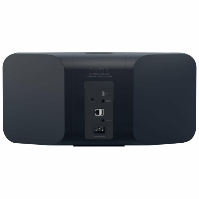 Bluesound PULSE 2i Wireless streaming speaker Black Rear