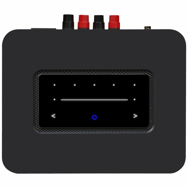 Bluesound POWERNODE Wireless Multi-Room Music Streaming Amplifier (N330) Black Top View