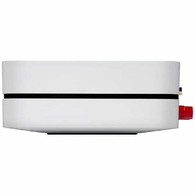 Bluesound POWERNODE Wireless Multi-Room Music Streaming Amplifier (N330) White Bottom Left