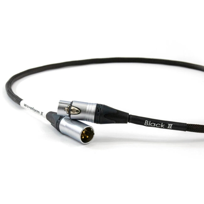 Tellurium Q Black II Digital Waveform II™ XLR Cable (1m) Pair