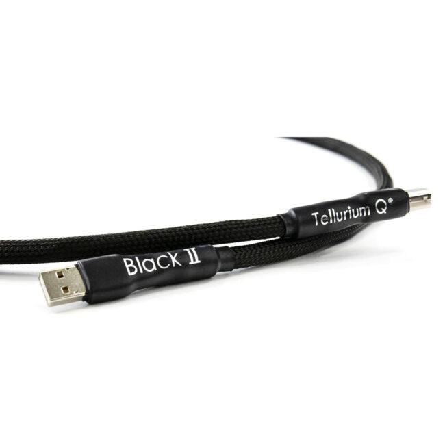 Tellurium Q Black II USB Cable (1m) Close Up