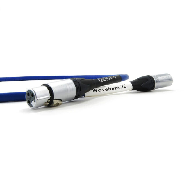 Tellurium Q Blue Digital Waveform II™ XLR Cable (1m) 3
