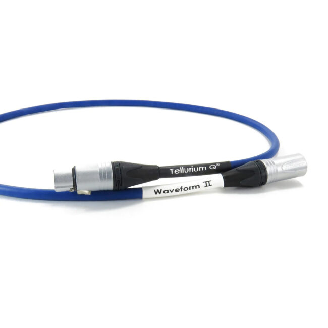 Tellurium Q Blue Digital Waveform II™ XLR Cable (1m) Zoom