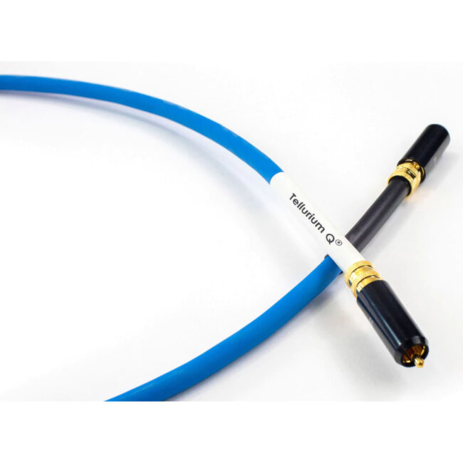 Tellurium Q Blue II Waveform II™ Digital RCA/BNC Cable (1m) Product 3