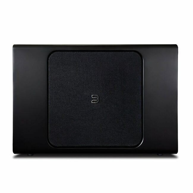 Bluesound PULSE SUB+ Wireless Powered Subwoofer Black Top With Grill