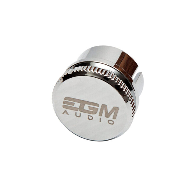 EGM Audio Rhodium Plated XLR Noise Stopper – Male front