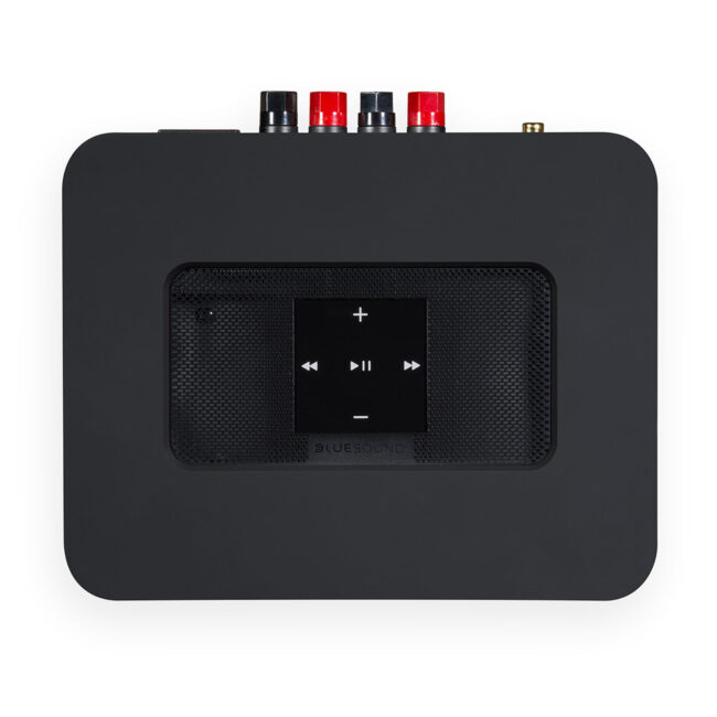 Bluesound POWERNODE 2i (with HDMI) Wireless Multi-Room Music Streaming Amplifier Black Top