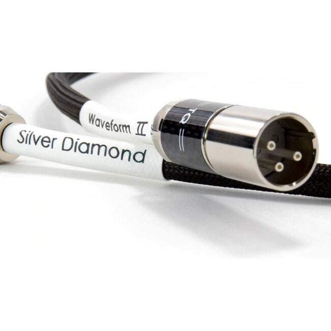 Tellurium Q Silver Diamond Waveform II™ Digital XLR Cable (1m) Zoom 2