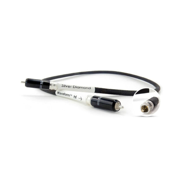 Tellurium Q Silver Diamond Waveform™ hf Digital RCA Cable (1m) Product 2