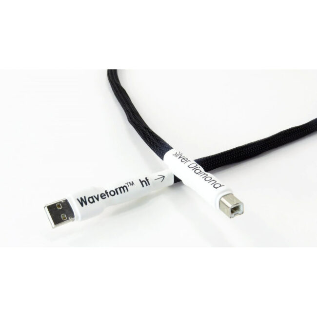 Tellurium Q Silver Diamond Waveform™ HF USB Cable (1m) 2