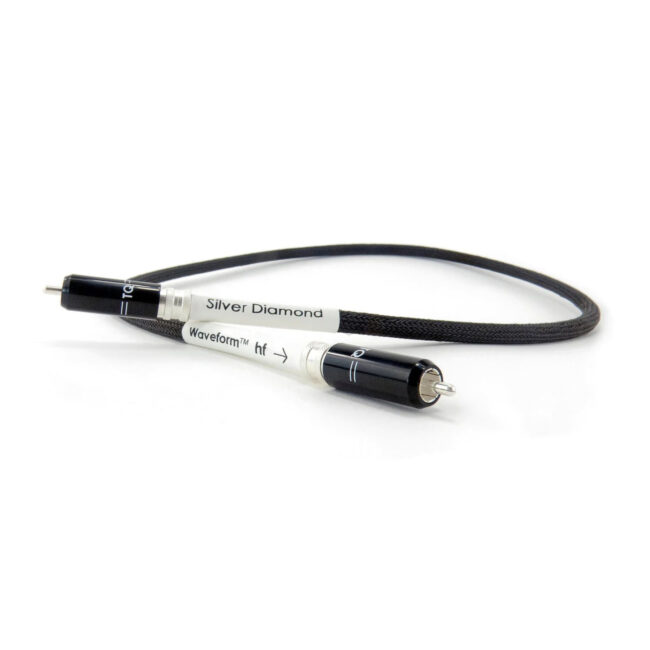 Tellurium Q Silver Diamond Waveform™ hf Digital RCA Cable (1m) Product