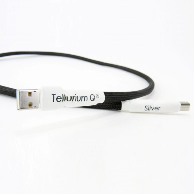 Tellurium Q Silver USB Cable (1m) Side 2