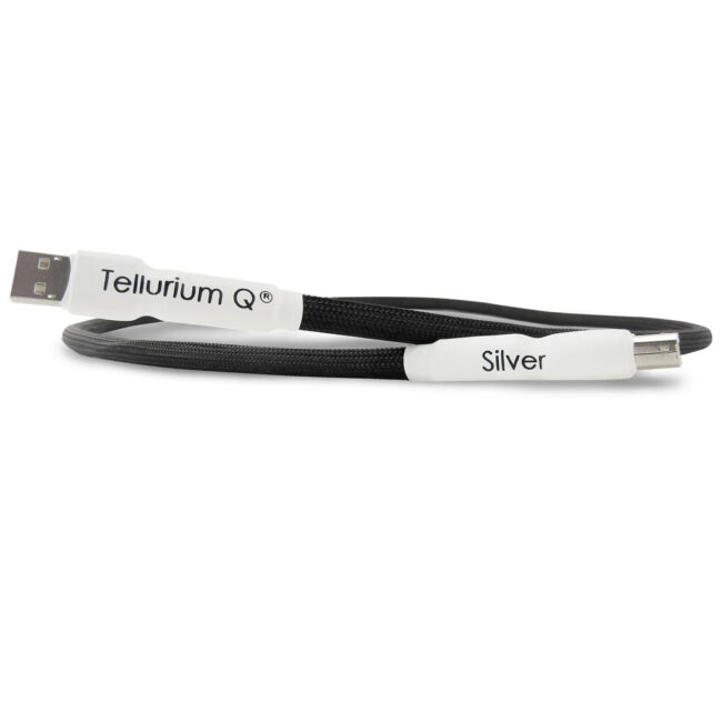 Tellurium Q Silver USB Cable (1m) zoom