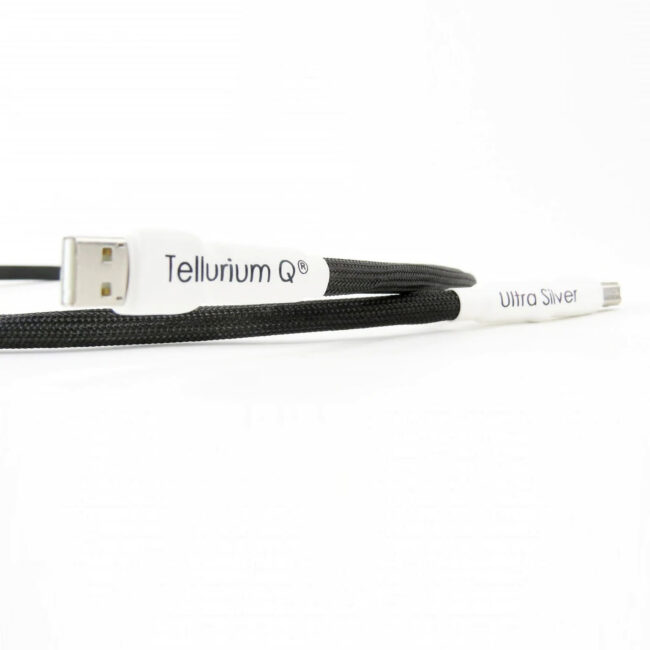 Tellurium Q Ultra Silver USB Cable (1m) Closer 2
