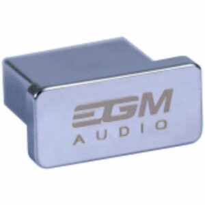 EGM Audio Rhodium Plated USB Noise Stopper Front