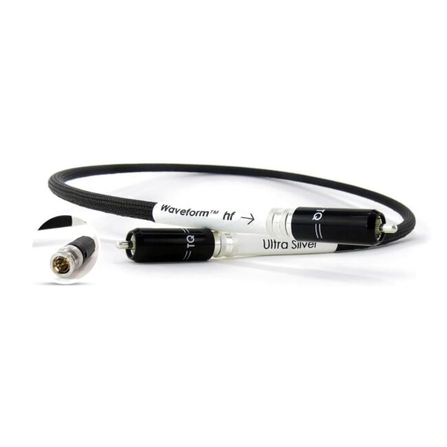 Tellurium Q Ultra Silver Waveform™ hf Digital RCA Cable (1m) Product 2