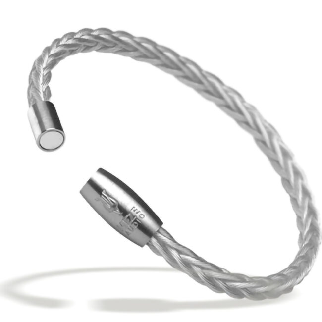 Meze Audio Handcrafted Bracelet Silver Open