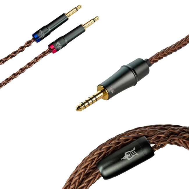 Meze Audio Mono 3.5mm Copper PCUHD Premium Cables for 109 Pro & Liric 4.4