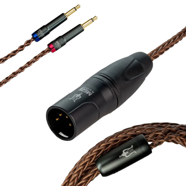Meze Audio Mono 3.5mm Copper PCUHD Premium Cables for 109 Pro & Liric 4pin XLR