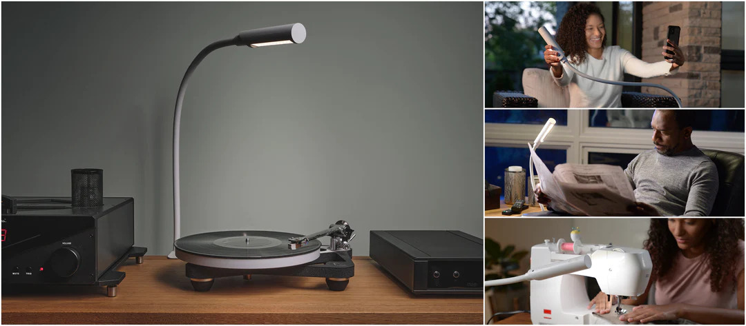 The Ultimate LED Turntable Light? UBERLIGHT FLEX Review - Sound