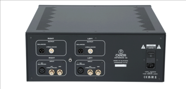 Canor Asterion V2 Tube Phono Preamplifier