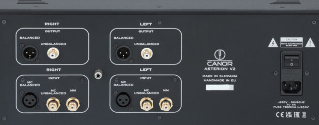 Canor Asterion V2 Tube Phono Preamplifier